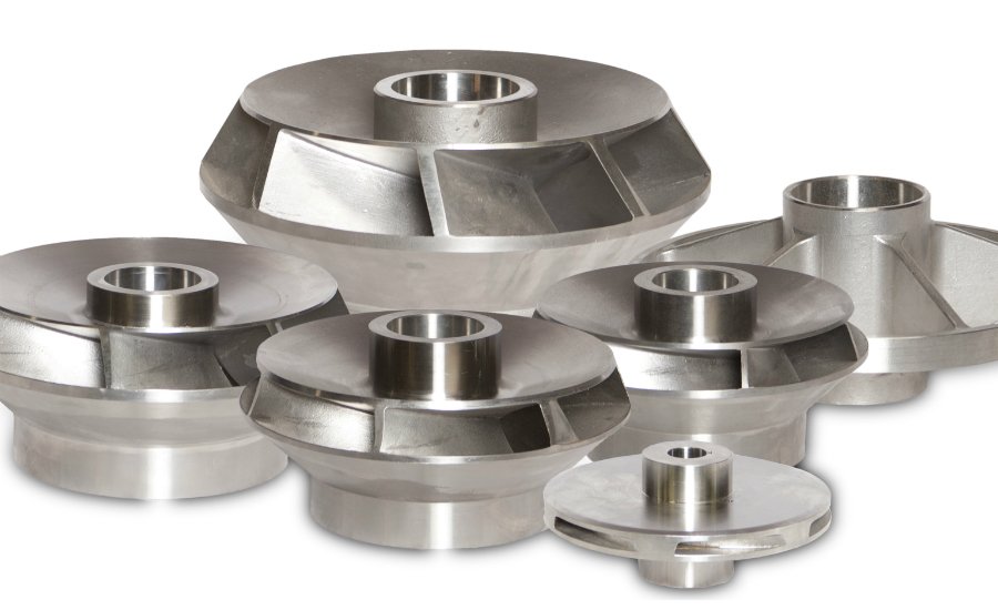 Stainless steel pump impeller