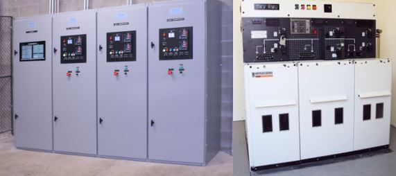 Paralleling switchgear