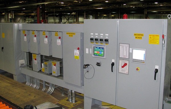 Power plant machine panel