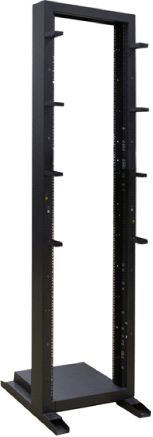 Free standing open transmission rack