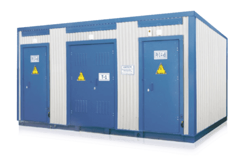 Modular transformer substation