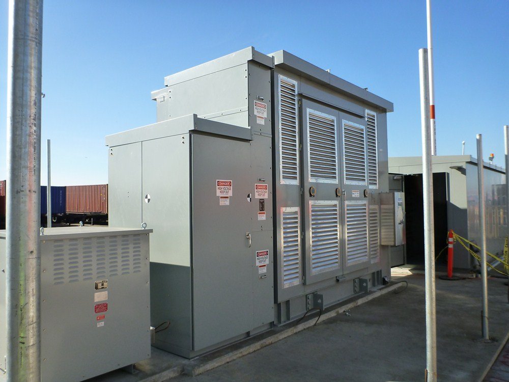 Outdoor transformer enclosure