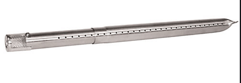 Adjustable stainless steel BBQ burner