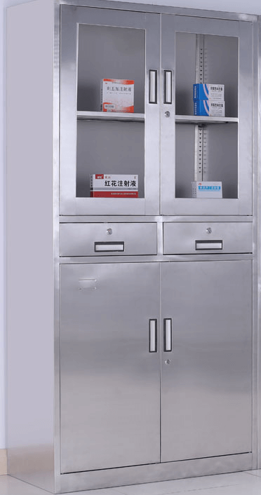 Medical stainless steel cupboard