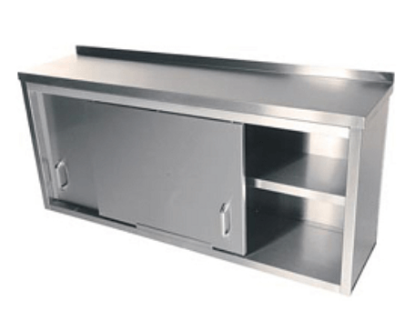 Small stainless steel cupboard