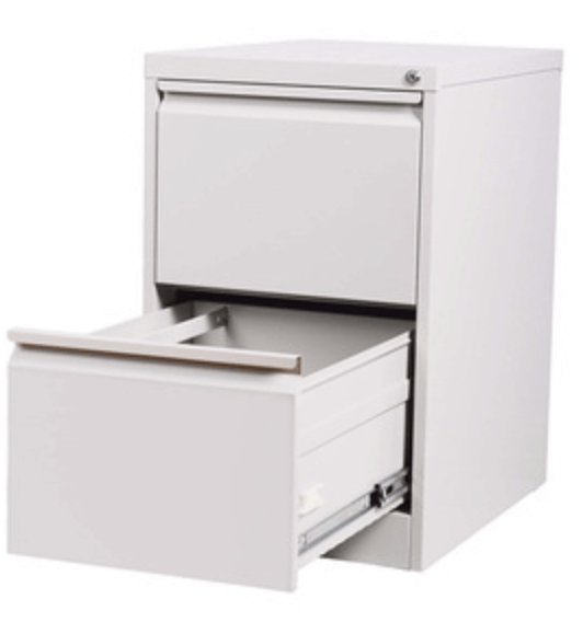 Stainless steel filing cabinet