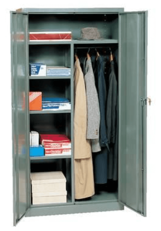 Stainless steel wardrobe