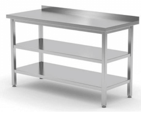 Stainless steel work table