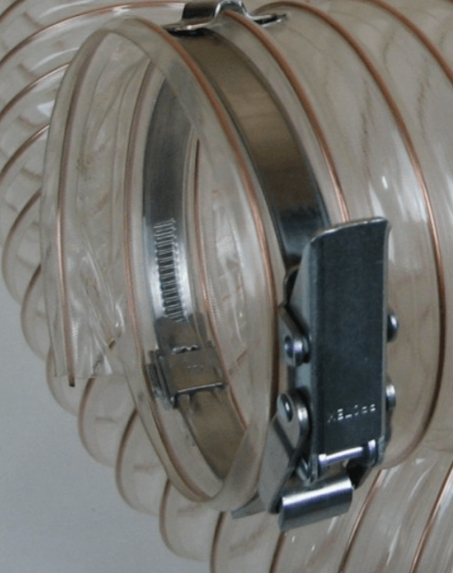 Quick-release hose clamp