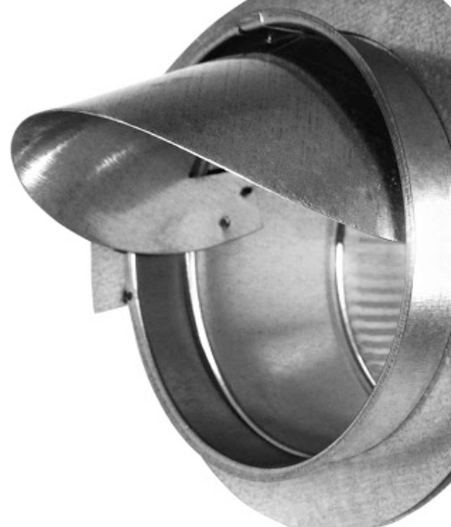 Stainless steel duct cap