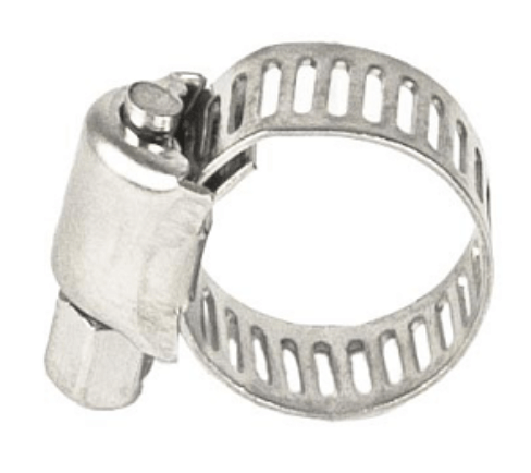 Worm gear hose clamp