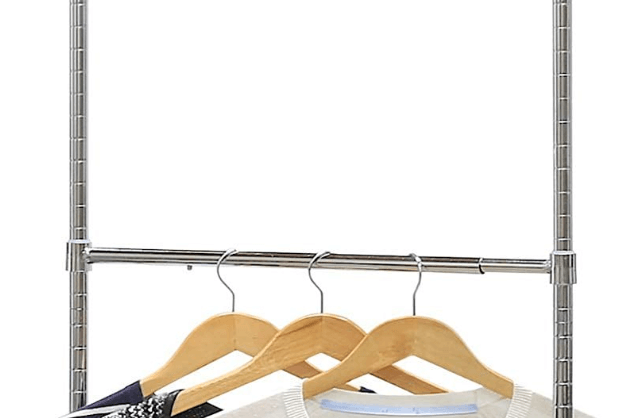 Adjustable height of hanging rod