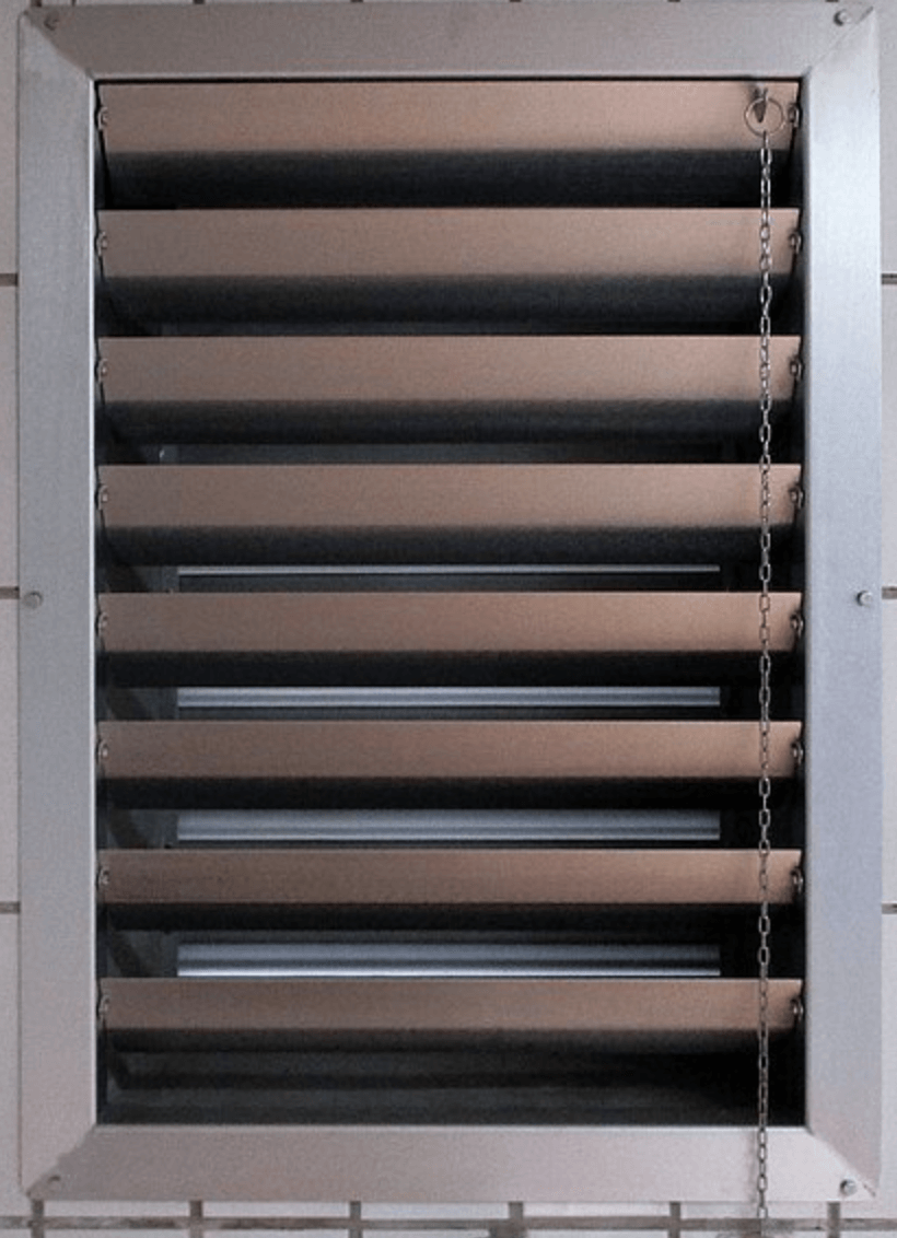 Adjustable stainless steel vent