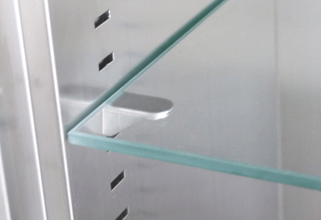 Glass shelf