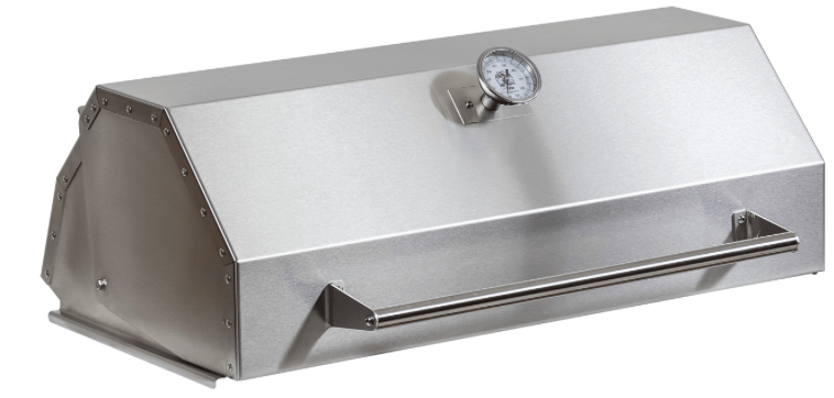 Stainless steel BBQ cabinet hood