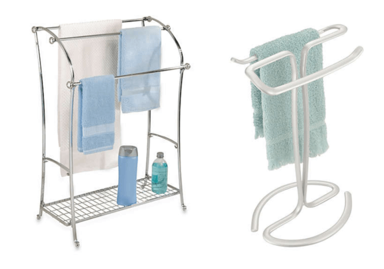 Stainless steel bathroom storage racks