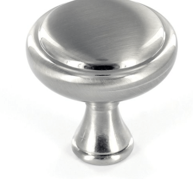 Stainless steel cabinet knob