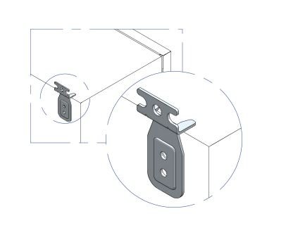 Electrical enclosure wall bracket