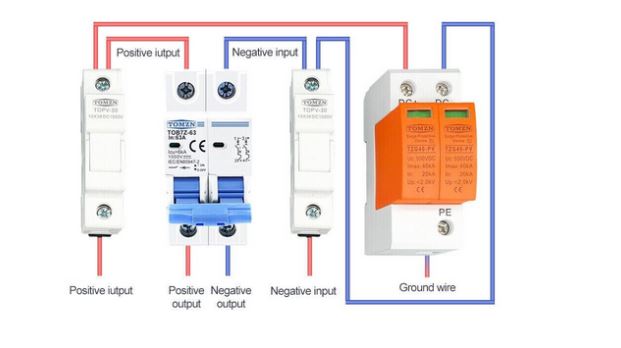 DC Circuit Breaker Wiring