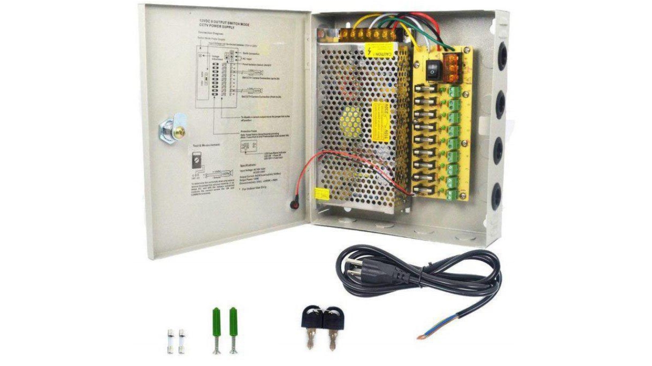 CCTV 카메라용 4가지 전원 공급 유형