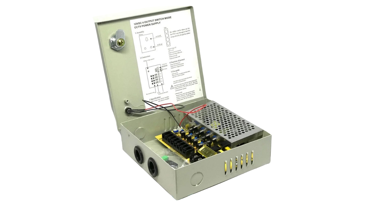 CCTV에 전원 공급 장치를 사용하기 위한 5단계 가이드