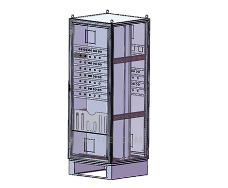 IP45 customized stainless steel 316 free standing electrical enclosures