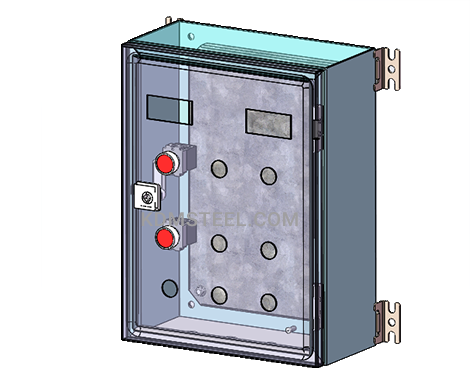 NEMA 3 switch wall mount Galvanized Steel Enclosure