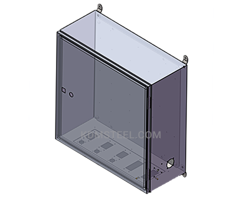 Nema 4X wall mount Galvanized Steel Enclosure