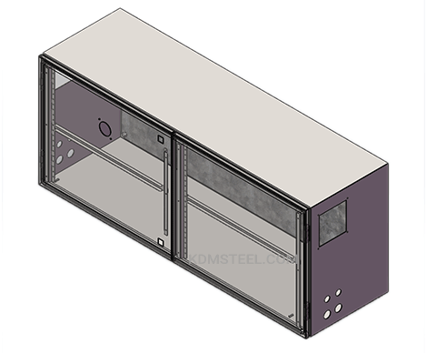 custom stainless steel 316 metal enclosure