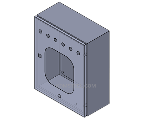 custom steel nema 12 vfd enclosure