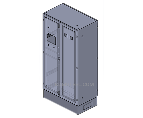 free standing double door stainless steel NEMA 3 Enclosure