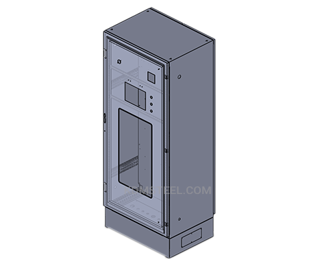 free standing nema 3 enclosure with clear cover