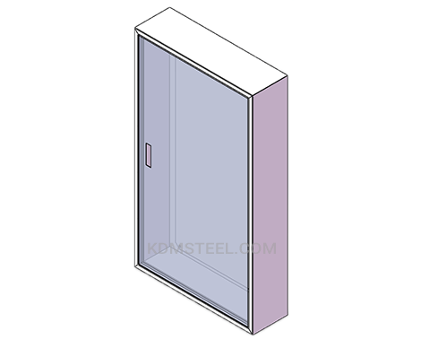 lockable NEMA 3 cartbon steel enclosure