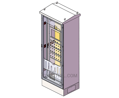 armário de rack externo com fechadura