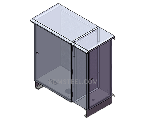 outdoor IP 65 wall mount Galvanized Steel Enclosure