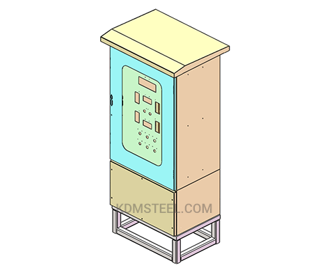 outdoor free standing lockable weatherproof electrical enclosure