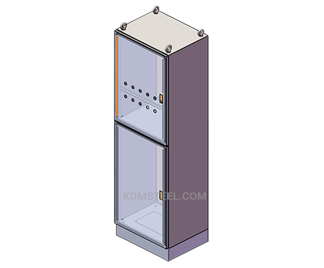 single door customized stainless steel enclosure NEMA 12