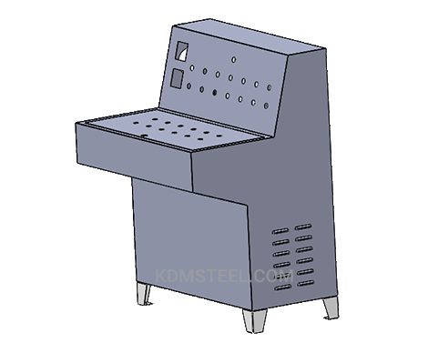 stainless steel 316 desk console enclosure