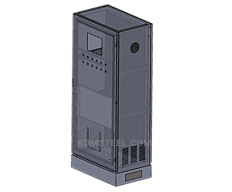 stainless steel free standing vented IP44 enclosure