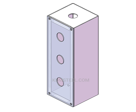 stainless steel nema 12 rack mount enclosure