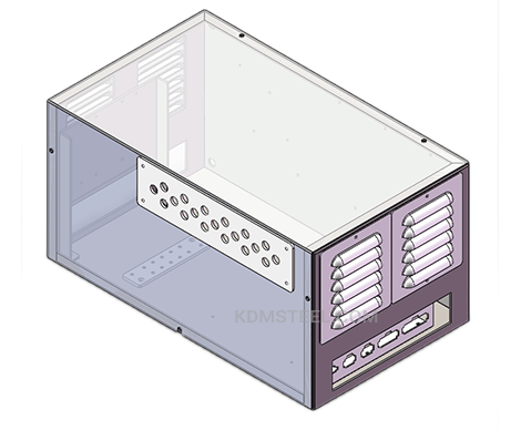 vented NEMA 12 steel cabinet