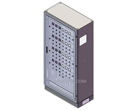 welded push button telecommunications enclosures