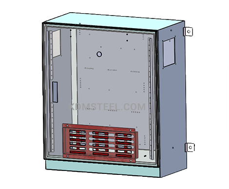 Custom Enclosure Sun Shield CAD degsin