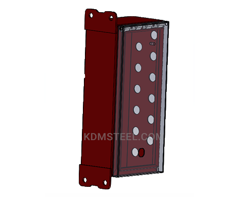 carbon steel wall mount Enclosure Sun Shield Enclosure