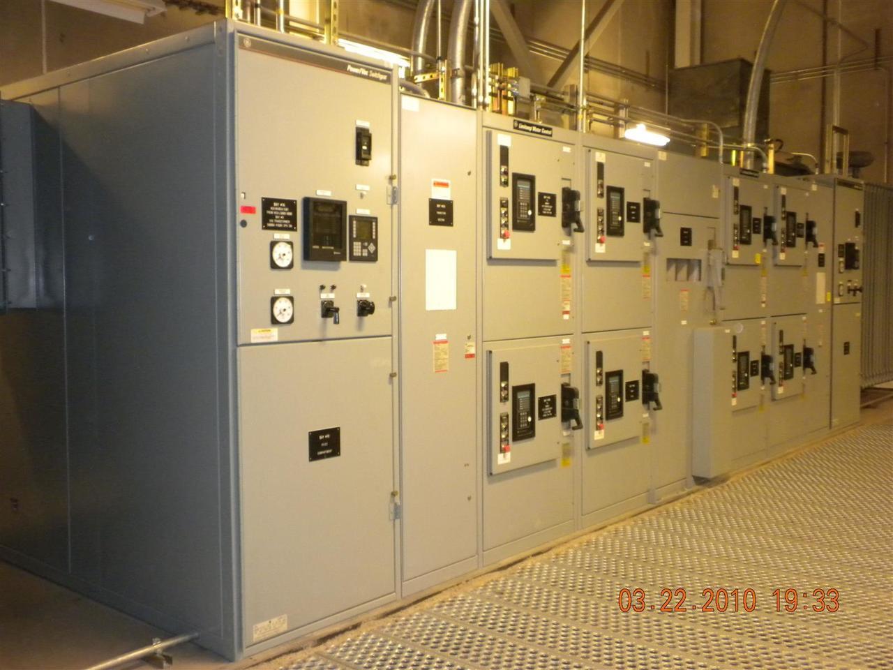 2500 KVA Double-ended Switchgear