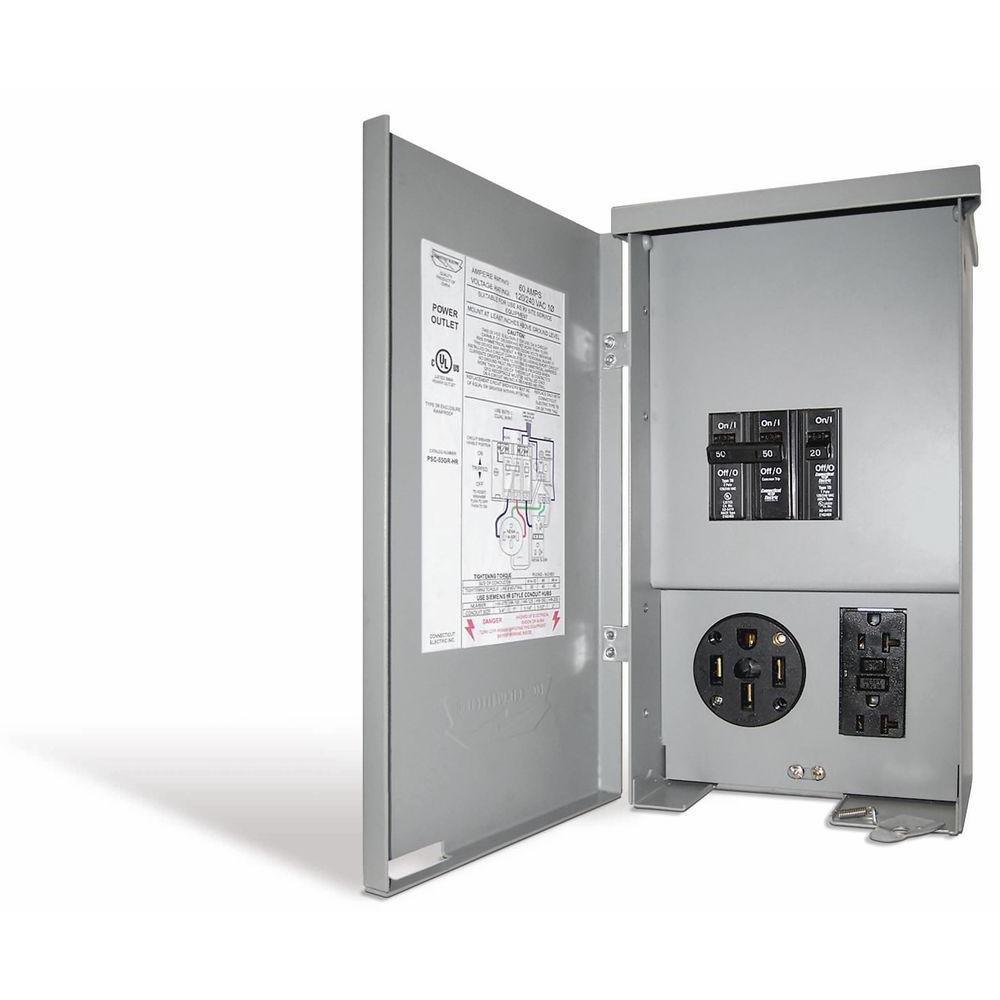 60AMP RV Electrical Panel