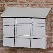 Grid Wall-mount stainless steel mailbox