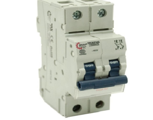 2 Pole DIN Rail Circuit Breaker