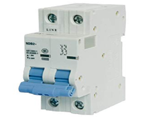 2-pole DIN Rail Breaker Box