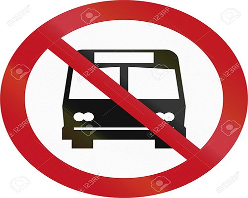 Custom Bus Sign